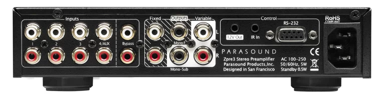 Zpre3 stereo pradinis stiprintuvas