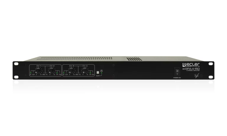 eGPA4-150 4 kanalų stiprintuvas