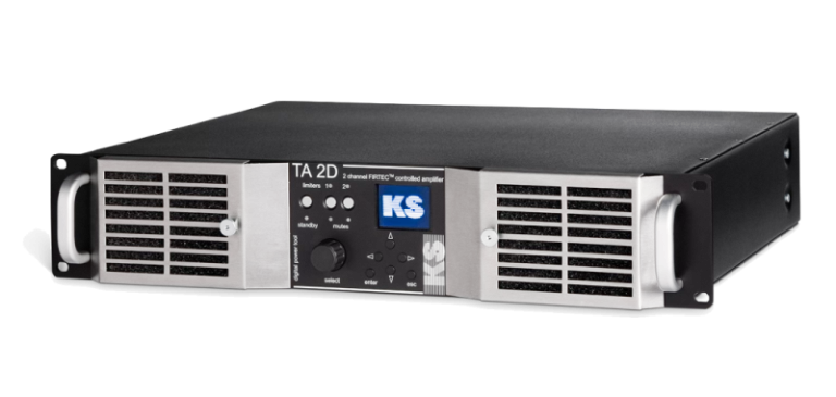 Stereo stiprintuvas su DSP TA 2D